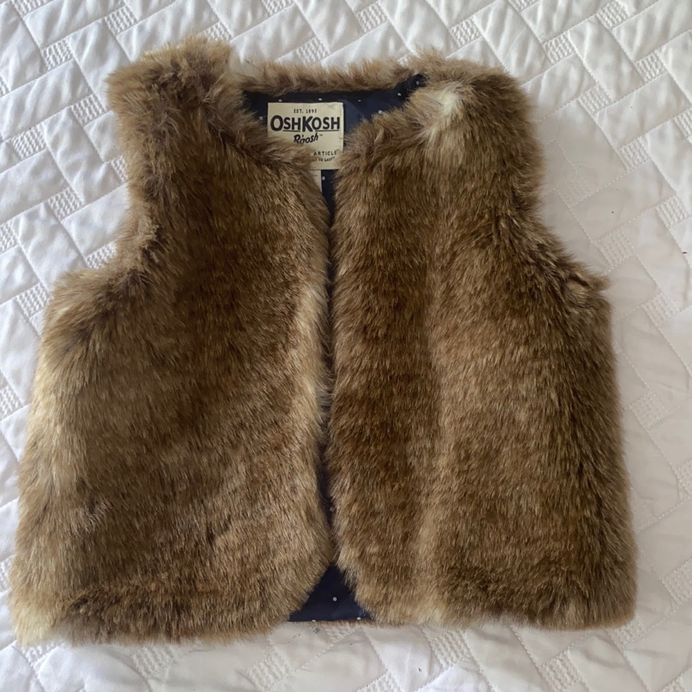 OSHKOSH FUR VEST